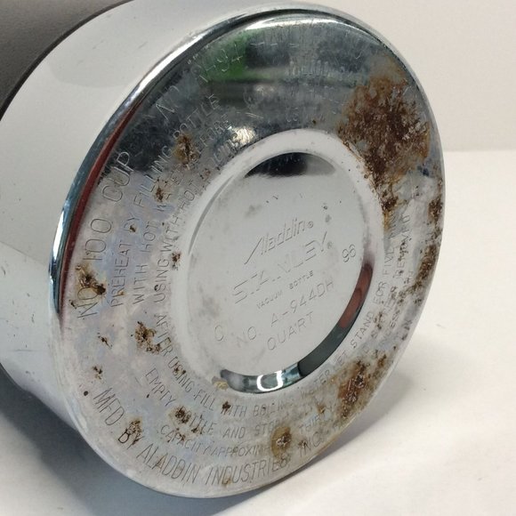 Vintage Aladdin Stanley Vacuum Bottle Black 24oz A944DH Yosemite Division - Picture 5 of 6